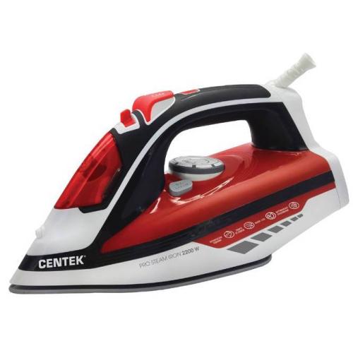 Утюг CENTEK CT-2350 2400Вт, керм.покр., высокая мощность 300мл