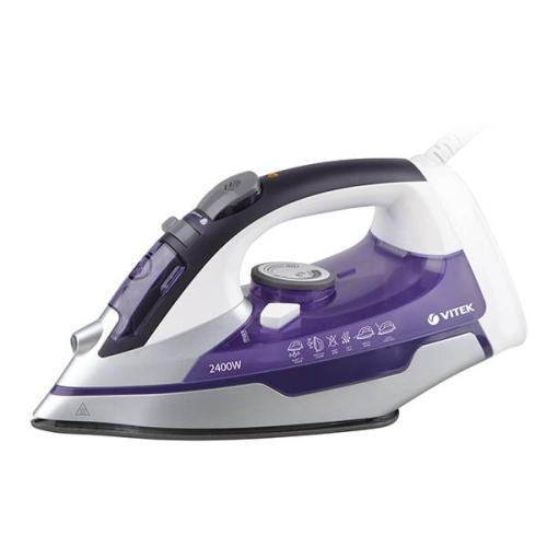 утюг VITEK-1257 2400Вт Ultra Care антипр покр, самоочистка (6)