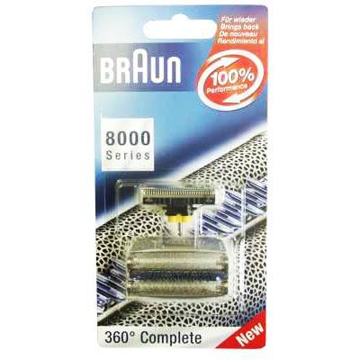 Сетка BRAUN 360* Complete 8000 Series в сборе+нож (51S) т.81253272