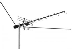 Антенна ТВ ЭФИР (L035.09) всеволновая с усилителем на несколько ТВ