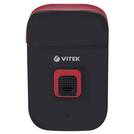 Электробритва VITEK-2371 сеточная система бритья, 1 бритв головка, аккумулятор