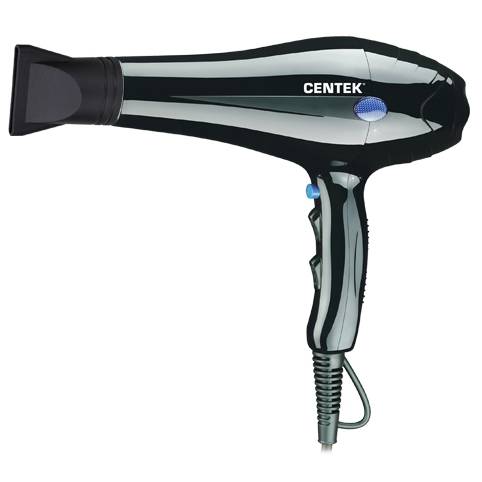 Фен CENTEK CT-2239 2200Вт, 3 режима, 2 скорости, концентратор, холодный обдув