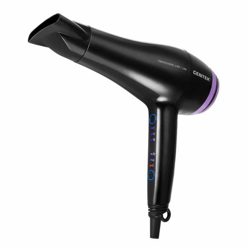 Фен CENTEK CT-2263 2000Вт, 3 режима, концентратор, хол.обдув