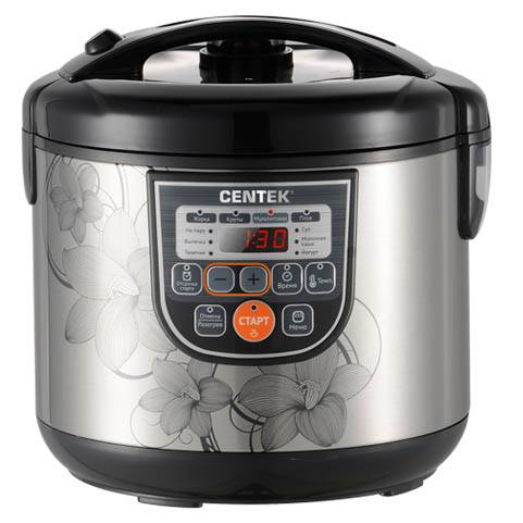 Мультиварка CENTEK CT-1498 5л, 700Вт, 10 программ, керамика