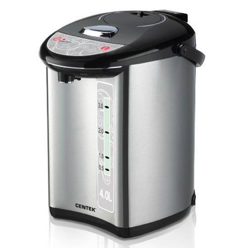 термопот CENTEK CT-1082(4,0л) 750Вт 3 способа под.воды, двойная защита