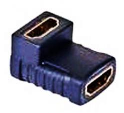 Переходник HDMIгн-HDMIгн A-HDMI-FFL,19F/19F (углов),зол. разъ
