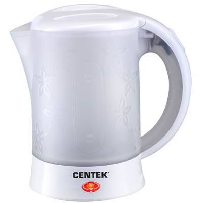 Чайник CENTEK CT-0054 0.6л 600 Вт дорожный +2 чашки+2 ложки