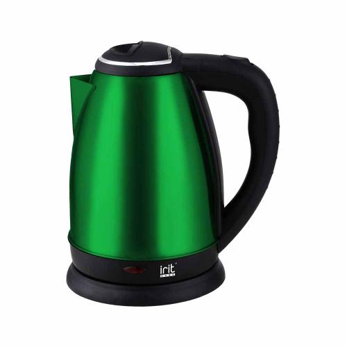 Чайник IRIT IR 1339 (2л) 1500W металл зеленый