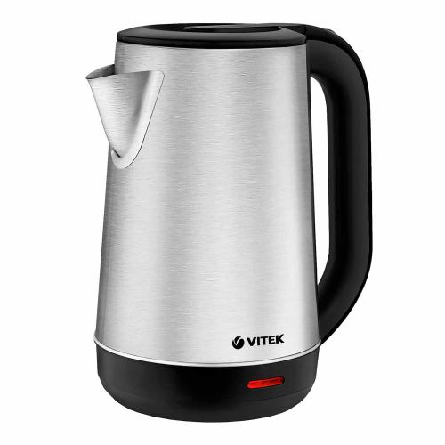 чайник VITEK-1139 1,8л, корпус металл, закрытая спираль