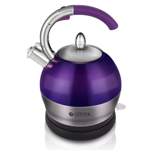 Чайник CENTEK CT-1076 (2,0л) 2200Вт мягкая ручка, декор. свисток