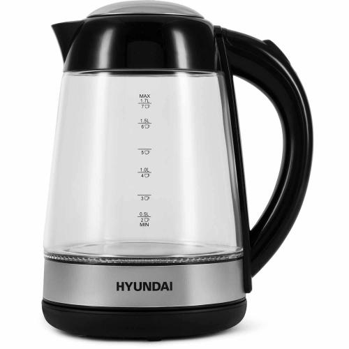 Чайник Hyundai HYK-G3803 1,7л, 2200Вт стекло
