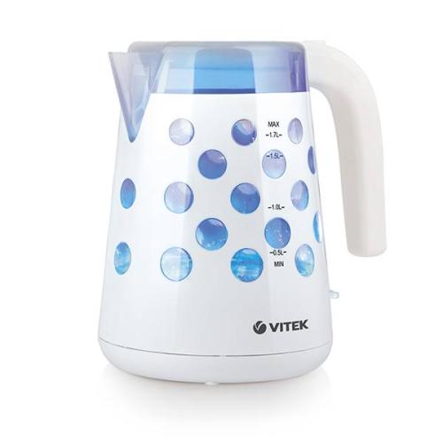 чайник VITEK-7048 1,7л, 2200Вт, корпус пластик