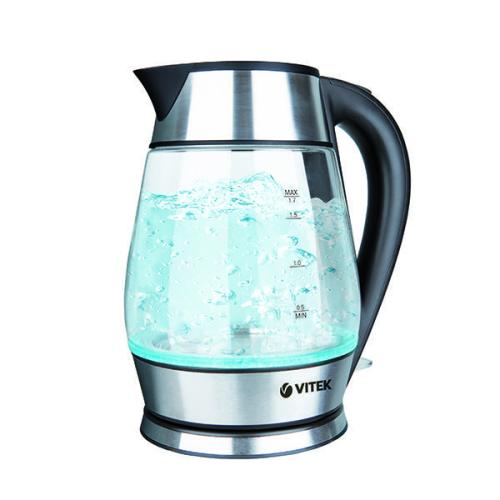 чайник VITEK-7037 1,7л, 2200Вт стекло (6)