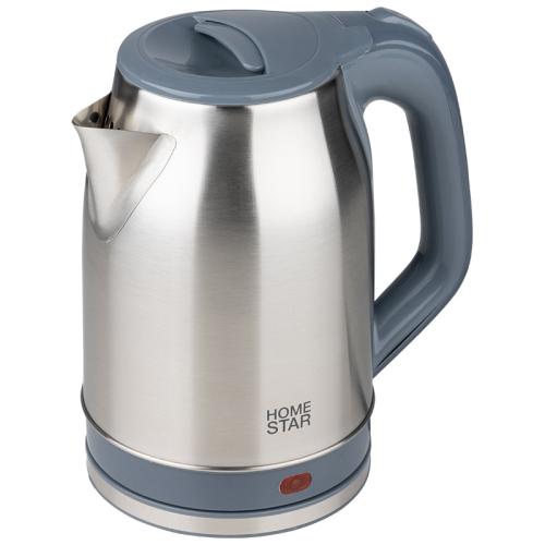 Чайник HOMESTAR HS-1005 2,3л стальной серый