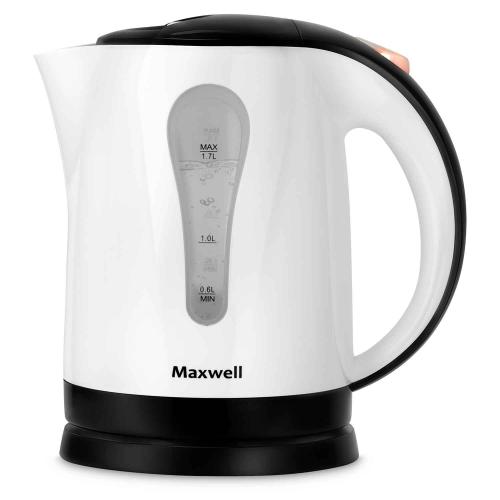 Чайник MAXWELL-1079 1,7л, 2200Вт, корпус пластик