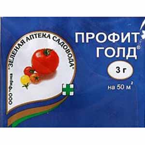 Средство от болезней растений Профит ГОЛД ВДГ 3г ЗАС (фитофтороз)