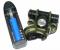 Фонарь аккумуляторный налобный KSK Linza/Zoom/3реж (acc_3.7V)+з/у(TT-j30/6600)чехол