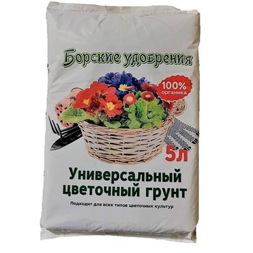 грунт Борский Питательный Цветочный 5л