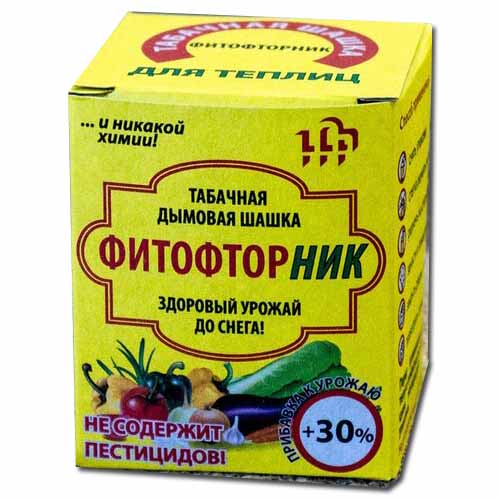 Шашка Табачная ФИТОФТОРник/ГЕФЕСТ 220г (обработка теплиц от болезней)