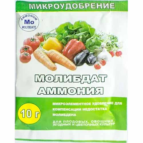 Удобрение Иваново Молибдат аммония 10г