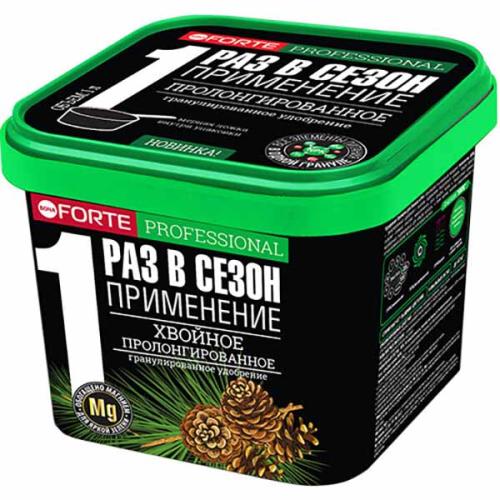 Удобрение Bona Forte сухое гранулир. Хвойное с кремнием 1л