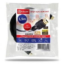 Шнур HDMI DCC-HH150 1,5м D-COLOR