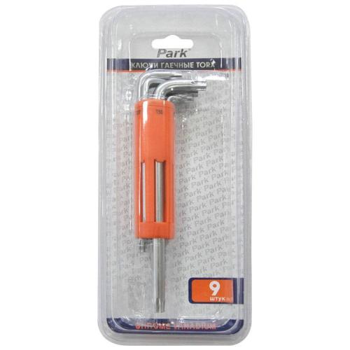 Ключи набор Park TORX гаечные 9шт KLSH10 100697
