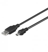 Шнур USB A шт-mini USB(5pin)штеккер 0,5м