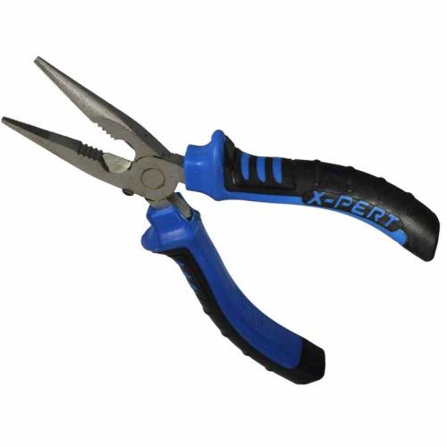 Длинногубцы (тонкогубцы) X-PERT XP-605, 160мм, 2х-комп.рукоятка