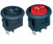 выключ клавишн XW-602BA1(RWB-214ADCA) 3конт желтый/красный250V6.5A