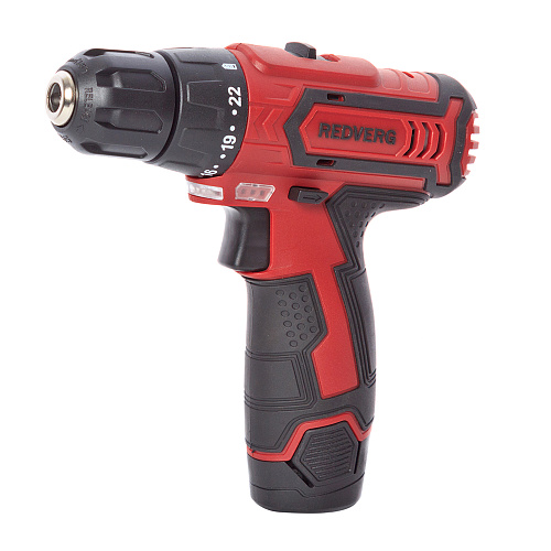 Шуруповерт аккумуляторный REDVERG RD-SD10L/2Y