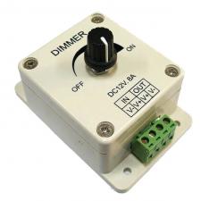 диммер-регулятор для LED 12V DC, 8A,100W с разъемами под винт 143-201 6А