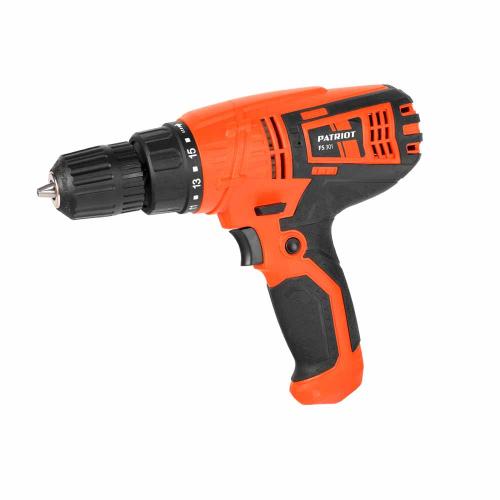Дрель-шуруповерт сетевая PATRIOT FS 301,1 скор.,330 Вт, макс.крутящий момент 25Нм