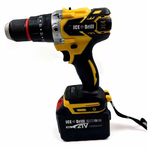 шуруповерт для ледобура ICE DRILL 120Hm 21B безщет.2аккум. Li-lon 9 Ач