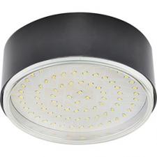 светильник Ecola GX70-N50 накладной пластик черный 42х120 FB70NFECD 499705