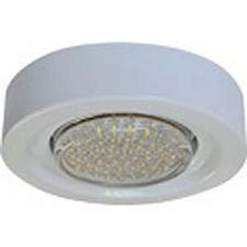 светильник Ecola GX53-FT3073 накладной широкий белый 32х130 FW5330ECB 132439