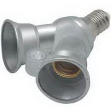 переходник с E14 на 2хE14 150мм F4T24SEAY Ecola 483234