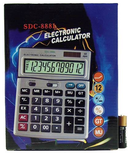 Калькулятор 888T  SDC (12 разр)