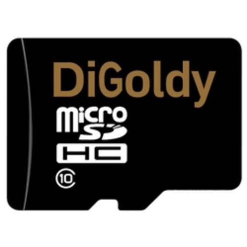 Память SD micro 8Gb DiGoldy класс 10