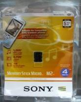 Память Memory Stick micro(M 2) 4Gb SONY+USB адаптер