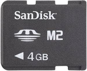 Память Memory Stick micro(M 2) 4GbSilicon Power(Sandisk)