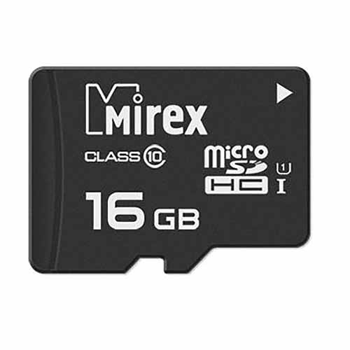 пам. SD Micro 16Gb MIREX класс 10