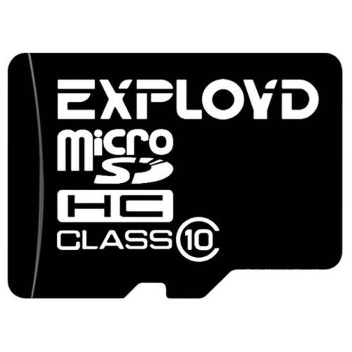 Память SD Micro 8Gb Exployd (+ adapter SD) класс 10