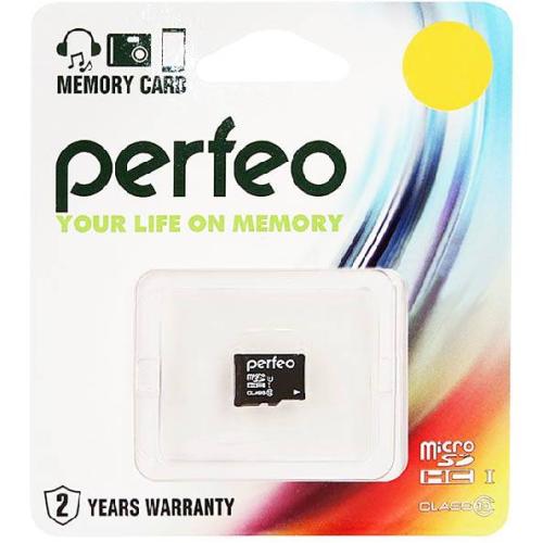 Память SD Micro 16Gb PERFEO класс 10