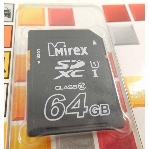 пам. SD 64Gb Mirex класс 10