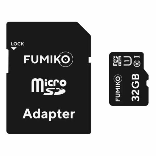 Память SD Micro 32Gb FUMICO + SD adapter  класс 10 UHS-I
