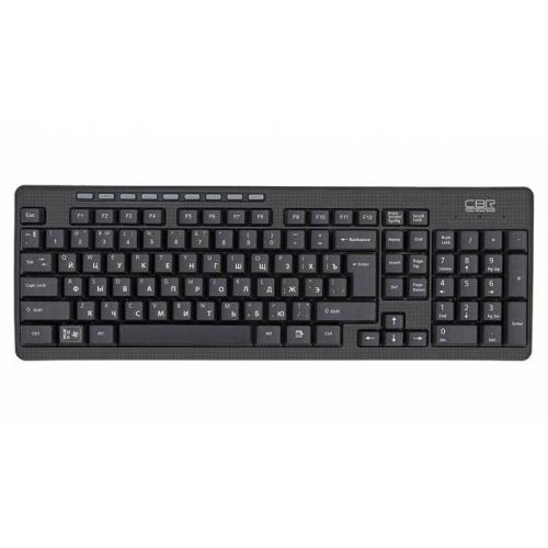Клавиатура CBR KB-110 (USB) поверхность под карбон