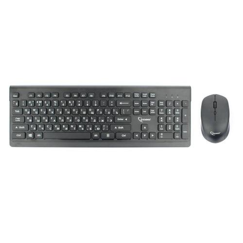 Клавиатура+мышь Gembird KBS-7200 беспров. USB 1600DPI
