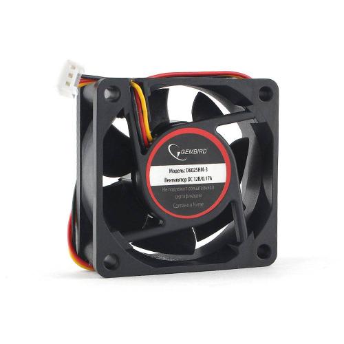 Вентилятор для ПК (кулер) Gembird D6025HM-3 60х60х25 гидродинам.3pin,25см