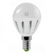 Лампочка LED 7.5Вт Е27 шар 160-260Вт 4000K 600Лм стандарт ASD